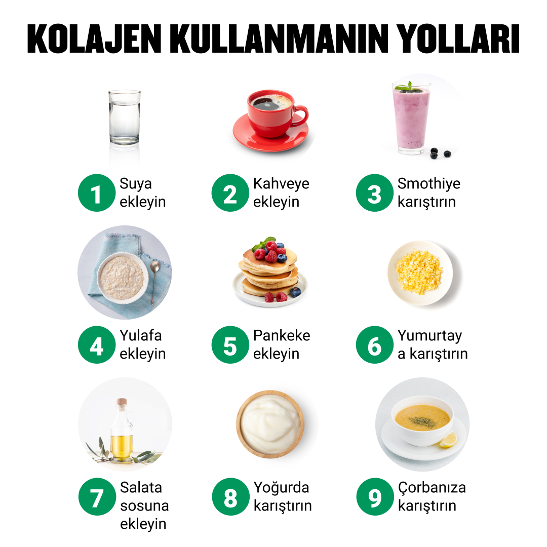 ProfTürker Collagen Plus 30 Saşe - Kolajen Glukozamin Kondroitin MSM Boswellia Takviyesi