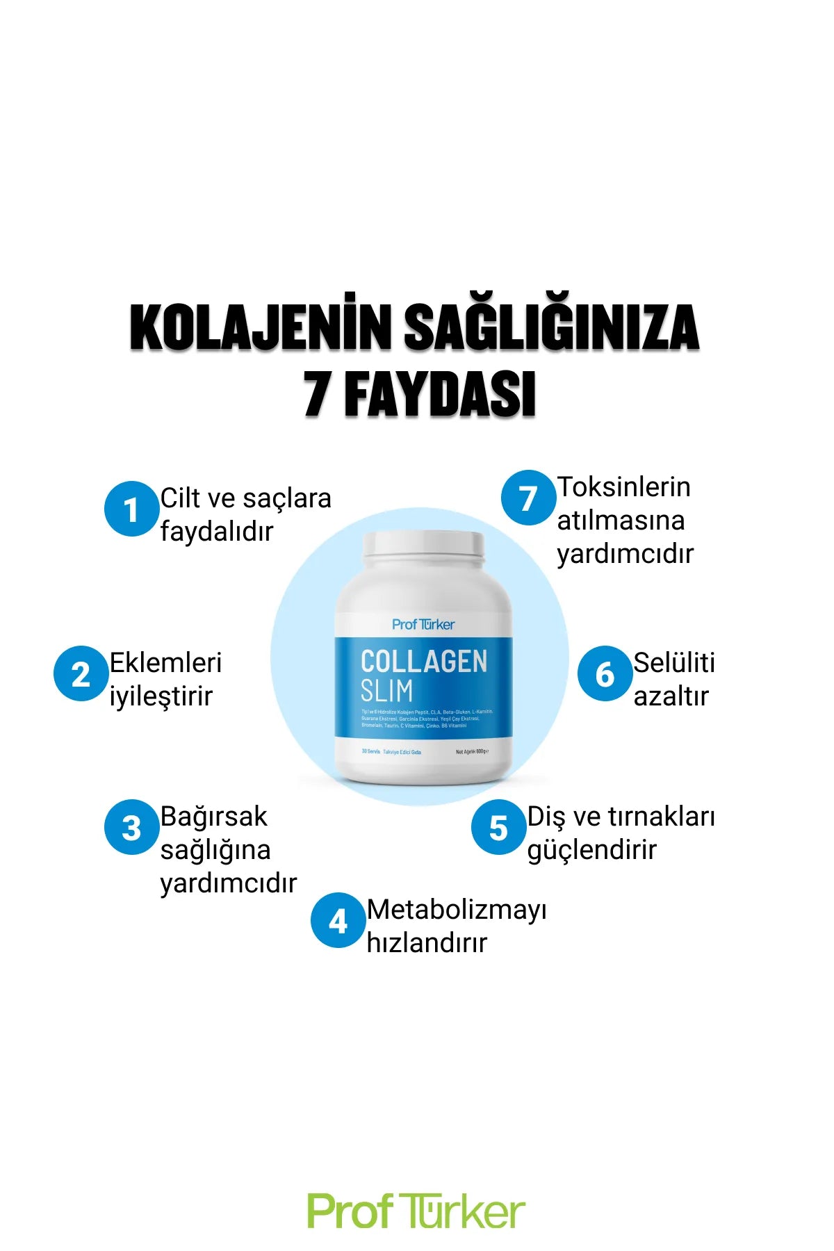Collagen Slim 600 g- Kolajen ve Bitki Ekstreleri İçeren Toz Diyet Takviyesi