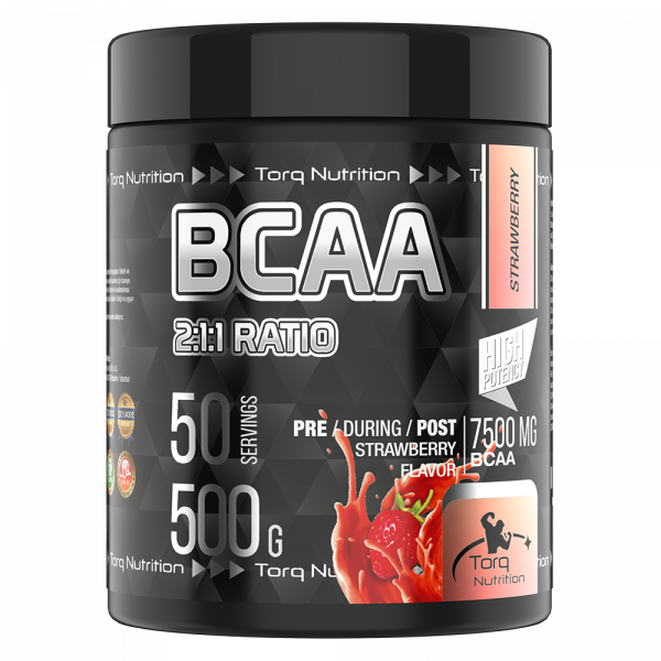 BCAA 2:1:1 (Çilek aromalı) 500 Gr - 50 Servis