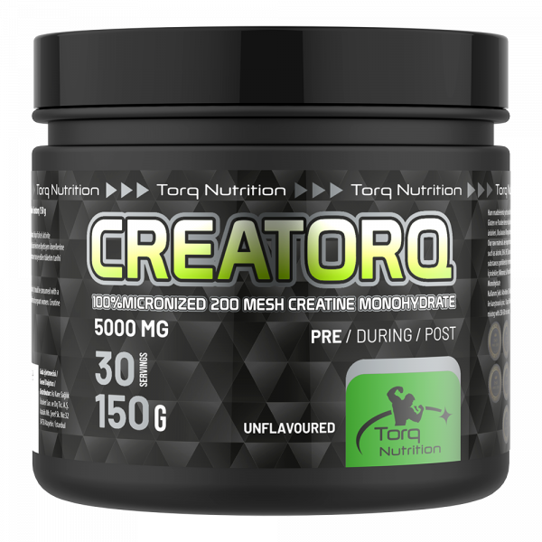 Creatorq %100 Micronized Creatine Monohydrate Aromasız 150 Gr - 30 Servis