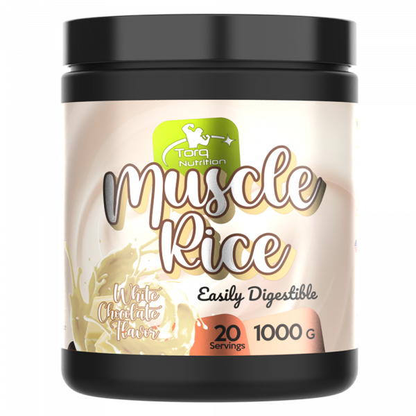 Muscle Rice Mikronize Pirinç Unu 1000 GR - Beyaz Çikolata Aromalı