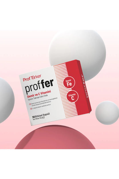ProfTürker Proffer - Demir ve C Vitamini İçeren Gıda Takviyesi