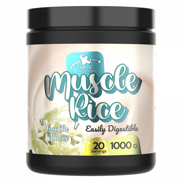 Muscle Rice Mikronize Pirinç Unu 1000 GR - Vanilya Aromalı